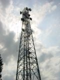 wireless backhaul tower installation